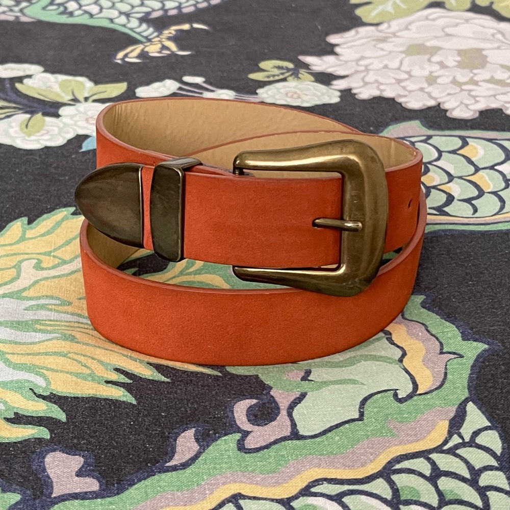 Faux Suede Belt